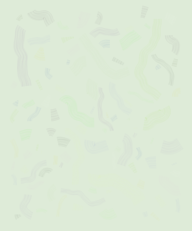 Atlas's first Fidenza attempt — pale wispy strokes on mint green