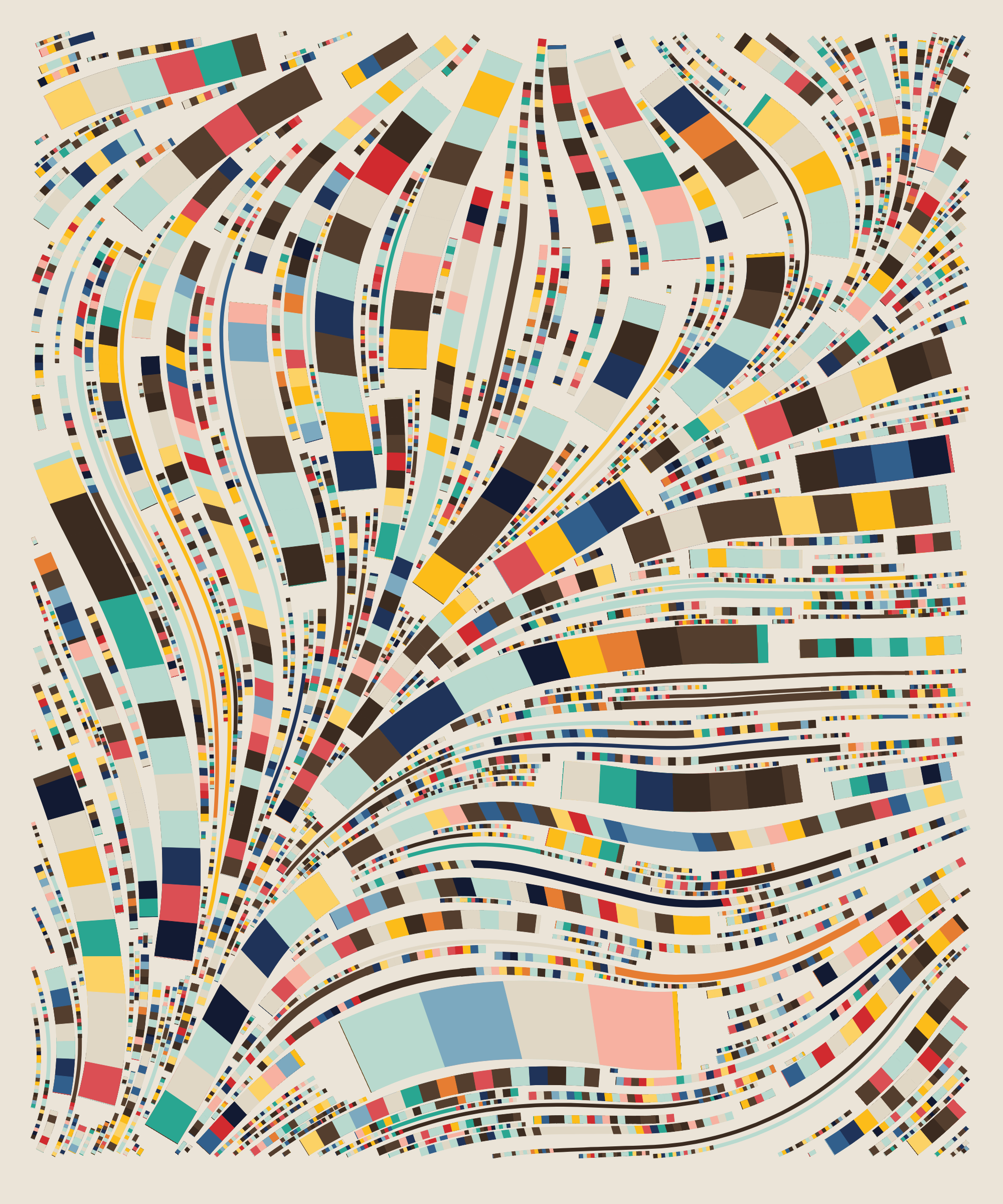 Fidenza #313 by Tyler Hobbs