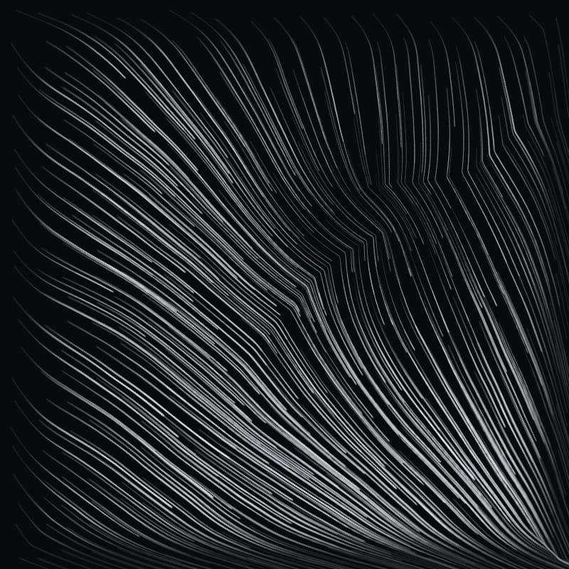 Early WAW iteration — flow field with dramatic convergence