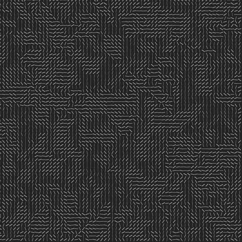 Early WAW iteration — grid-based hatching texture